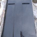 sarkofag premium black monolit jedna bryła 25cm x 100cm x 200cm