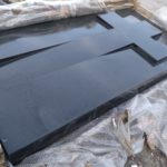 sarkofag premium black monolit jedna bryła 25cm x 100cm x 200cm