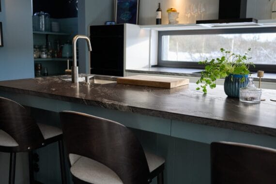 sky black satyna mat wyspa zdjęcie 12 nowoczesna kuchnia